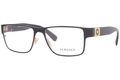 mens versace eyeglasses|clear versace glasses on face.